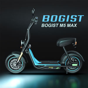 Trottinette électrique adulte <span class=keywords><strong>Bogist</strong></span> M5MAX avec roues de 20 pouces, moteur 48V1000W, batterie 54.6V 13AH, vitesse 45km/h, étanche IP54 - Product Image 6
