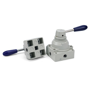 Válvula Manual Neumática ZONVE 4HV210-08, Válvula de Inversión de 3 Posiciones para Control de Aire Comprimido - Product Image 2