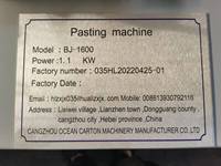Plastifieuse manuelle à cannelure semi-automatique pour carton