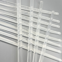 Bâton de colle thermofusible transparente à haute viscosité 7mm 11mm, bande adhésive EVA pour l'artisanat et l'emballage en gros, lot en vrac