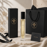Flacon de parfum en verre rectangulaire noir personnalisé de 10 ml avec pulvérisateur à sertir, anti-fuite, rechargeable, emballage de luxe, impression sérigraphique