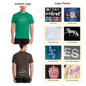 OEM personnalisé vierge manches courtes course sport t-shirt conception impression logo t-shirt polyester séchage rapide hommes respirant t-shirts - Product Image 3