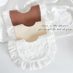 Vêtements pour <span class=keywords><strong>bébé</strong></span>, <span class=keywords><strong>bavoir</strong></span> neutre, marque privée, 100% coton, printemps-été, 1 pièce - Product Image 3