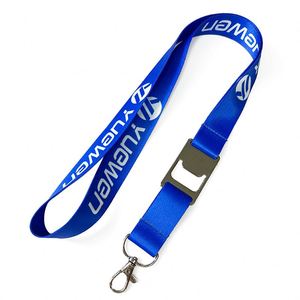 Personalized Fashion <b>Polyester</b> Ribbon Satin <b>Lanyard</b> With Silk Screen Printing Custom Neck Strap and Logo - Product Image 4