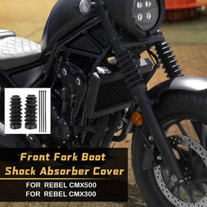 XXUN Moto Fourche Avant Boot Tube Curseur Amortisseur Couverture Guêtres Accessoires pour <span class=keywords><strong>Honda</strong></span> <span class=keywords><strong>Rebel</strong></span> <span class=keywords><strong>CMX</strong></span> 300 <span class=keywords><strong>CMX</strong></span> <span class=keywords><strong>500</strong></span> <span class=keywords><strong>Rebel</strong></span> 250 - Product Image 2