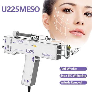 U225 Stainless Steel & Plastic Portable Mesotherapy Gun Needleless Anti-Aging Crystal Skin Scalp Face Rejuvenation - Product Image 1