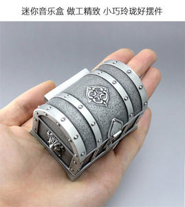 Boîte à musique pirate <span class=keywords><strong>des</strong></span> Caraïbes, boîte à musique miniature en métal - Product Image 5