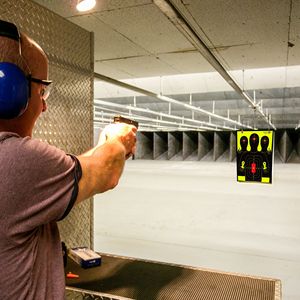 18*24inch giật gân màu vàng nhựa đào tạo bắn súng mục tiêu đặc điểm kỹ thuật lớn cho thực hành bắn súng - Product Image 3