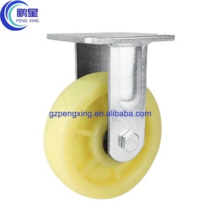 Pengxing — roulettes de roulettes pivotantes en Nylon/pp de 6 pouces, pour établi de travail, avec frein de verrouillage, 150 mm - Product Image 3