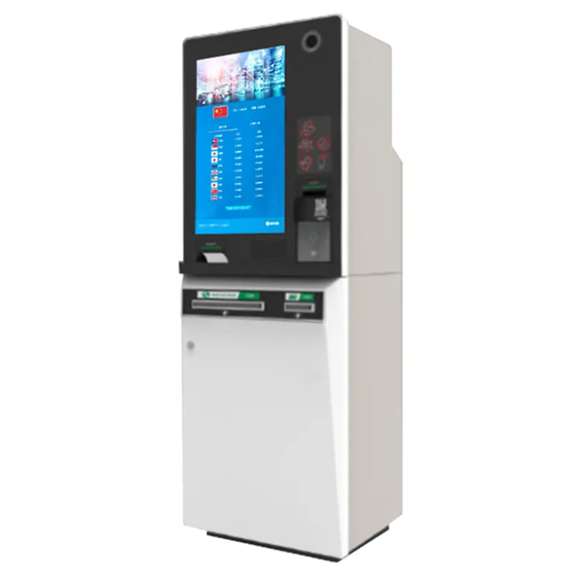 Note Validator Cash Dispenser Multi Currency Exchanging Kiosk ATM Machine with Currency Exchange Rate Management Software