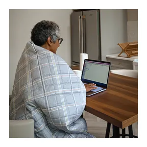 Wholesale 2024 99% Protection Radiation Blocking Cotton Blanket Blocking From Wireless Radiation And Microwaves