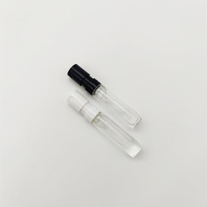Botella de Perfume de Vidrio de 2ml/2.5ml, Envase de Prueba con Atomizador de Rosca, Botella de Muestra Recargable, Atomizador de Fragancia - Product Image 1