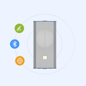 Haut-parleur extérieur et intérieur <span class=keywords><strong>colonne</strong></span> 60W IPX5 étanche SIP avec caractéristiques IP et POE <span class=keywords><strong>pour</strong></span> réseau de diffusion PA - Product Image 2