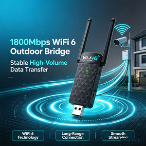IFA02 การ์ดเครือข่ายไร้สาย, WiFi6 AX1800 1800Mbps,อะแดปเตอร์ภายนอก USB3.0 สำหรับแล็ปท็อปอะแดปเตอร์ USB WiFi บริดจ์ภายนอกอาคาร - Product Image 3