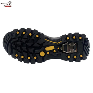 <span class=keywords><strong>Mustang</strong></span> Semelle de chaussure de haute qualité Semelle de botte de neige antidérapante Boucle en acier inoxydable Semelles tactiques d'extérieur - Product Image 5