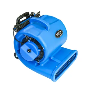 Hotel comercial 1,1 kW Snail Air Mover Fan Nuevo Tipo de secador de piso/soplador de alfombras