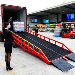 Plataforma elevadora de carga de camión contenedor móvil de 12 toneladas Rampa de muelle de descarga hidráulica para camiones contenedores - Product Image 5