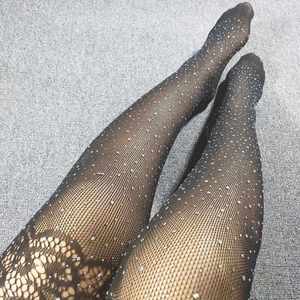 PT10 <span class=keywords><strong>Bas</strong></span> sexy pour femme, collants résille, <span class=keywords><strong>bas</strong></span> cuissardes, <span class=keywords><strong>bas</strong></span> au-dessus du genou, <span class=keywords><strong>bas</strong></span> à strass - Product Image 6