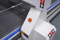 Máquina CNC Industrial para Trabajar la Madera con Sierra, Router CNC de Alta Precisión para Corte y Grabado Rápido de Paneles de Muebles