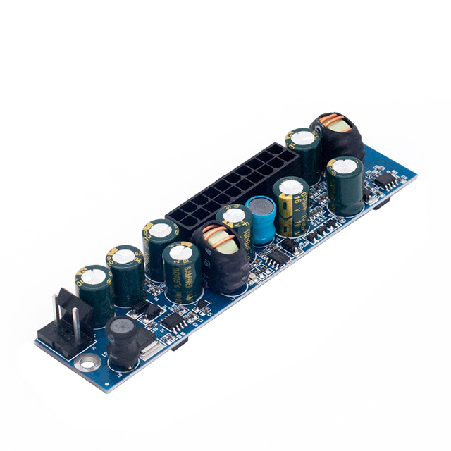 DC 12V 120W ATX PSU Peak Pico PSU ATX Switch PSU 24pin Realan 1007 MINI ITX DC to Car ATX PC Power Supply For Mini itx Case