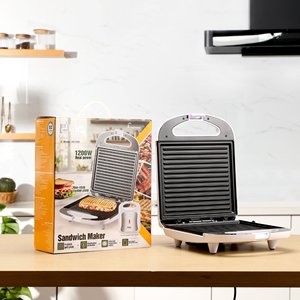 Sandwichera Dsp KC1350, parrilla eléctrica antiadherente para cocinar desayunos en el hogar - Product Image 4
