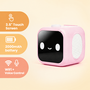 Cadeau créatif pour enfants, machine à autocollants alimentée par la voix AI, mini imprimante thermique AI avec 3 modes artistiques, boîte de machine à autocollants personnalisée - Product Image 1