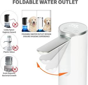 Wholesale Wholesale Foldable USB Rechargeable Portable Cold <b>Water</b> Dispenser with Stand <b>5</b> <b>Gallon</b> <b>Jug</b> for Outdoor/RV/Household Use - Product Image 4