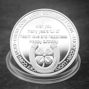 <span class=keywords><strong>Buon</strong></span> <span class=keywords><strong>compleanno</strong></span> buona fortuna moneta in metallo ti auguro molti anni pieni di amore per la salute e felicità <span class=keywords><strong>buon</strong></span> <span class=keywords><strong>compleanno</strong></span> monete fortunate - Product Image 5