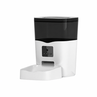 Distributeur automatique intelligent de nourriture pour animaux de compagnie avec contrôle par application WiFi, capacité de 3 L, caméra intégrée et alimentation programmée pour chat et chien
