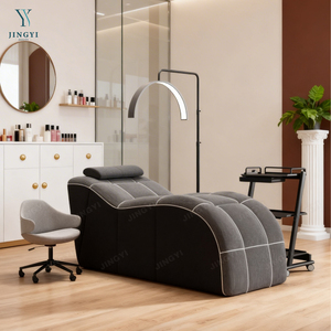 Cama de Extensión de Pestañas de Diseño Moderno para Salón de Belleza, Embalaje Compacto, Cama de <span class=keywords><strong>Spa</strong></span> para Pestañas, Cama de Masaje Facial - Product Image 5