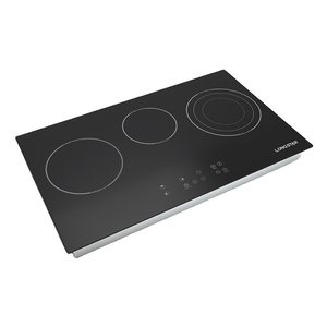Nueva Placa <span class=keywords><strong>de</strong></span> <span class=keywords><strong>Inducción</strong></span> Eléctrica Integrada <span class=keywords><strong>de</strong></span> 6200W y 3 Quemadores, Comercial y Doméstica, con Control Táctil por Sensor, <span class=keywords><strong>Siemens</strong></span> IGBT, Apagado Automático - Product Image 1