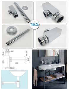 Sifón para Lavabo de Baño Cromado G1 1/4\", Accesorios para Lavabo - Product Image 3