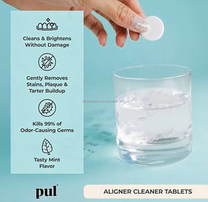 เม็ดทำความสะอาดฟันปลอมสำหรับดูแลช่องปากขายส่ง - Product Image 3