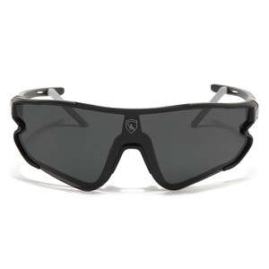 Lunettes de sport à monture intégrale, verres miroir UV400 anti-UV, sangle réglable, protection pour l'escalade, le cyclisme en plein air - Product Image 4
