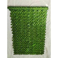 Pasokan Pabrik 1X3M Faux Ivy Pagar Privasi Pagar Buatan Daun Hijau Daun Buatan Pagar Rumput Dinding