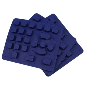 Clavier électronique personnalisé en caoutchouc de silicone, fabrication à faible volume, prototype moulé sous vide - Product Image 1