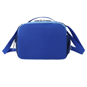 Bolso Bandolera de Nailon Azul Verde Aislado con Cierre de Cremallera para Viajes, Uso en Todas las Estaciones - Product Image 3
