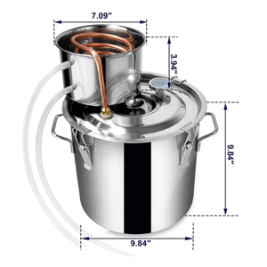 Máquina de Destilación de Aceites Esenciales de Alta Eficiencia, Diseñada para Uso Doméstico y Comercial, 1 Máquina de Destilación Compacta - Product Image 1