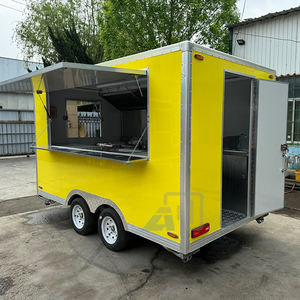 3.<span class=keywords><strong>6</strong></span> m 12ft Remorque alimentaire personnalisée à vendre USA Café Pizza Remorque Hot Dog Cart Mobile Food <span class=keywords><strong>Trailer</strong></span> Truck - Product Image 2