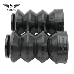 Para Harley XL883 XL1200 C/L X48 883 1200 accesorios de motocicleta de alta resistencia 39mm Glide Front Fork Sleeve Gaiters Gators Boots Cov - Product Image 6