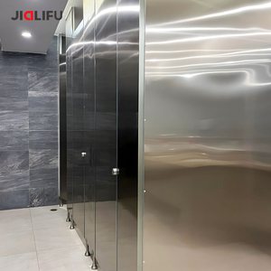 Chống cháy và chống thấm nước thép không gỉ nhà vệ sinh phân vùng cho sân bay và trạm - Product Image 2