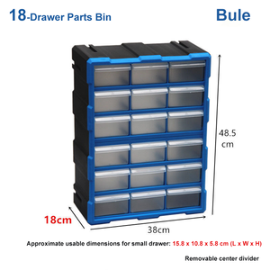 Công cụ trường hợp bộ phận lưu trữ tổ chức hộp nhựa thay thế Take-với các bộ phận công cụ ngăn kéo hộp chúng tôi nói chung công cụ hộp các bộ phận - Product Image 5