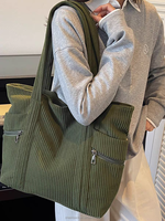 Sac fourre-tout en toile de luxe pour femmes, avec motif floral brodé et poignées douces