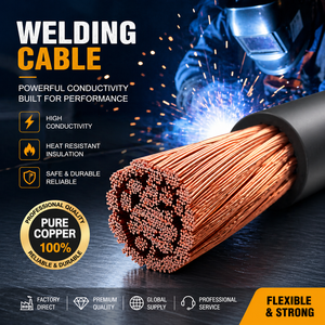 <span class=keywords><strong>สาย</strong></span><span class=keywords><strong>เชื่อม</strong></span>แบบยืดหยุ่นพิเศษ H01N2-D ขนาด 16 มม. 25 มม. 50 มม. 70 มม. ตัวนำทองแดงแท้ ฉนวนยาง <span class=keywords><strong>สาย</strong></span><span class=keywords><strong>ไฟ</strong></span>สำหรับ<span class=keywords><strong>เครื่อง</strong></span><span class=keywords><strong>เชื่อม</strong></span> - Product Image 2