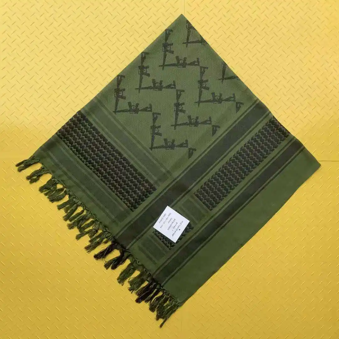 Fabrikant Dikker Katoen Camouflage Tactisch Patroon Arabia Sjaal Aanpassen