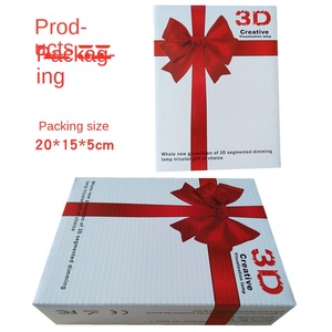 All'ingrosso creativo 3D Cross-Border notte <span class=keywords><strong>luce</strong></span> materiale ABS LED alimentato lampada da comodino con batteria regalo di compleanno <span class=keywords><strong>bambini</strong></span> - Product Image 4