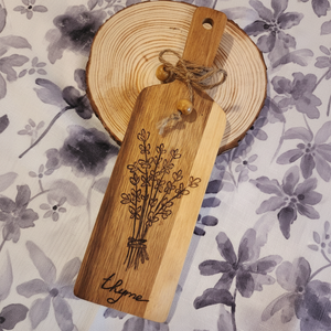 Tabla de Cortar y Bandeja para Servir de Madera - Resistente y Apta para Lavavajillas - Product Image 1