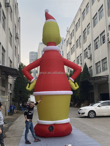 Freeshipping Xmas Monster 10ft <strong>Inflatable</strong> Christmas <strong>Grinch</strong> for Festival Yard Decoration - Product Image 6