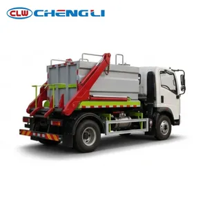 รถบรรทุก HOWO 4.5 ตัน 4x2 สำหรับเกลี่ยปูนซีเมนต์ เครื่องยนต์ Weichai สำหรับงานก่อสร้างถนน รถพ่นปูนซีเมนต์สำหรับขาย - Product Image 4