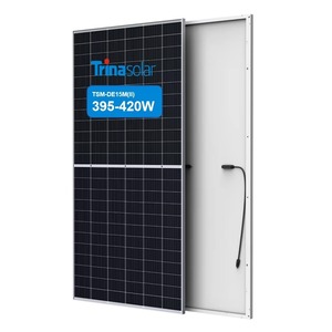 Trinasolar plata enmarcada 144 diseño medio corte monocristalino 395W 400W 405W 410W 415W 420W módulos de panel solar - Product Image 1